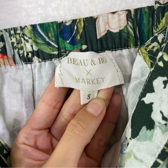 Beau & Ro x Markey | The Palm Beach Sara Midi dress. Missing belt size Small - Picture 11 of 16